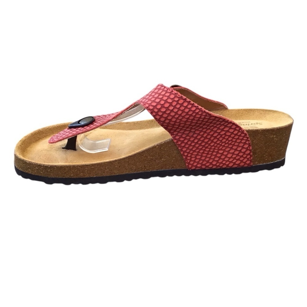 Spring Step Estelle Leather Flat Sandal - Picture 6 of 9